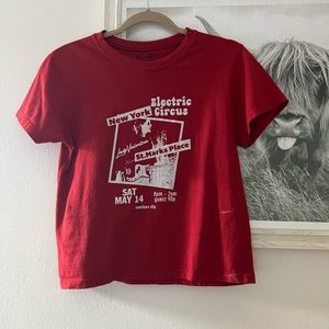 Brandy Melville red tee